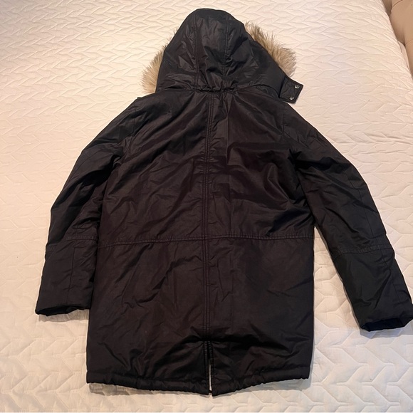 BANANA REPUBLIC Heritage Parka Faux Fur - Size Small - Picture 4 of 8